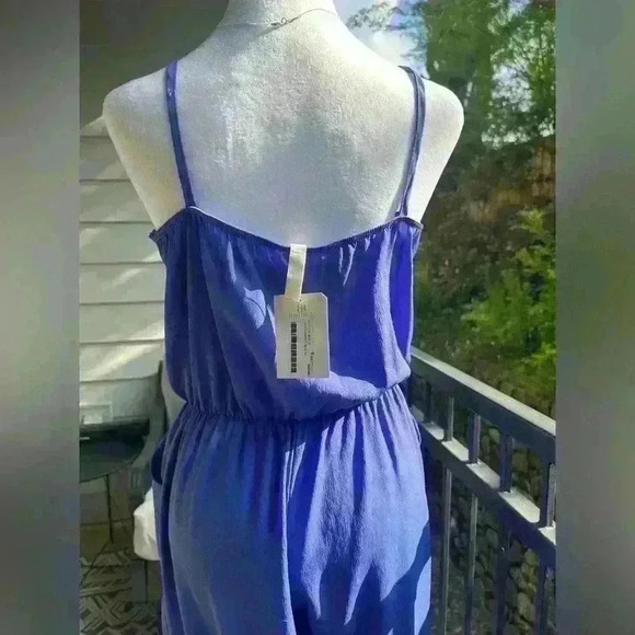 NWT- My Beloved Jumpsuit-Size Medium-Blue - Picture 5 of 9